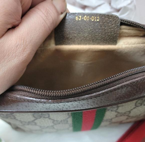 Authentic Gucci vintage web sherry line clutch - Picture 5 of 10